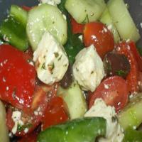 Ultimate Greek Salad With Cherry Tomatoes_image