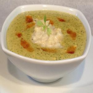 Broccoli and Roasted Cauliflower Cheese Soup_image