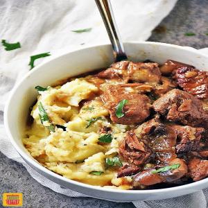 Slow Cooker Beef Tips and Gravy_image