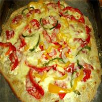 Peasant Pizza With Goat Cheese_image