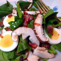 Spinach and Mushroom Salad_image
