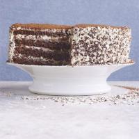 Chocolate tiramisu cake image