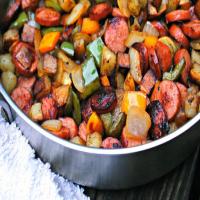 Kielbasa, Pepper, Onion and Potato Hash Recipe - (4/5) image