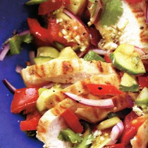 Mexican Gazpacho Chicken Salad Recipe - (4.5/5) image
