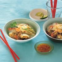 Mint-Marinated Shrimp with Glass Noodles image