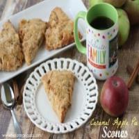 Caramel Apple Pie Scones_image