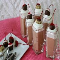 Chocolate Mousse with Marshmallow Topping_image