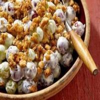 CREAMY GRAPE SALAD WITH CANDIED WALNUTS_image