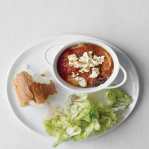 Quick Broiled Shrimp with Tomato and Feta_image