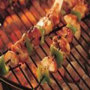 Grilled Creole Chicken and Sausage Kabobs_image
