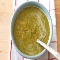 Asparagus, Mushroom & Brown Rice Soup_image