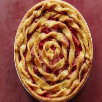 Apple-Berry Twist Pie image