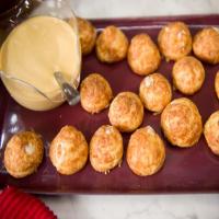 Gougeres with Gruyere Mornay and Beer Mustard image