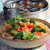 Panang Curry with Tofu and Vegetables image