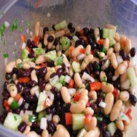 Black 'n White Bean Salad image