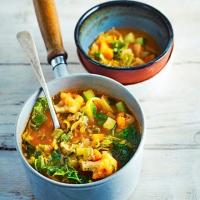 Rustic vegetable soup image