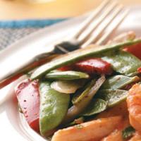 Pea Pods and Peppers_image