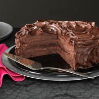 Triple Layer Brownie Cake image