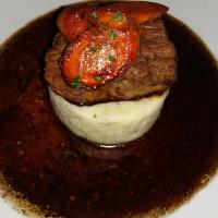 Grilled Steak with Bourbon Sauce_image