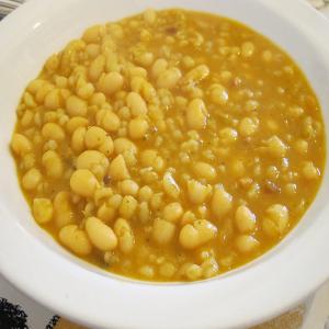 North Croatian Beans and Pear Barley Stew (Richet)_image