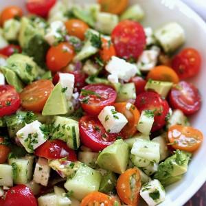 Tomato, Cucumber, Avocado Salad Recipe - (4.5/5)_image