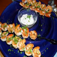 Broiled Shrimp With Herbed Mayonnaise_image