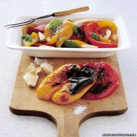 Roasted Peppers with Garlic and Basil image