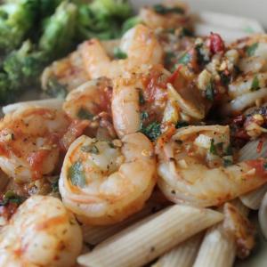 Spicy Shrimp and Tomato Scampi_image