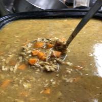 Curried Turkey, Apple and Sweet Potato Soup_image