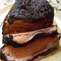 Texas Style Smoked Brisket with moppin' sauce_image