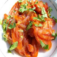Glazed Carrots With Onions image