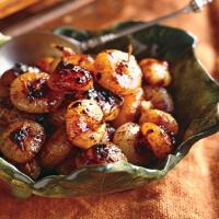 Braised Baby Onions with Orange Juice and Balsamic Vinegar_image