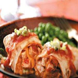 Baked Chicken Chimichangas Recipe_image