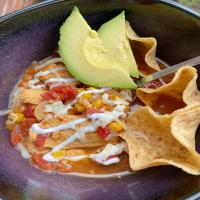 Chicken Taco Soup for Two image