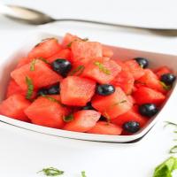 Watermelon and Blueberry Mojito Salad_image