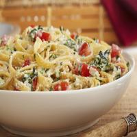 Pasta with Spinach and Ricotta Cheese Recipe_image