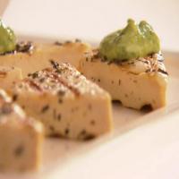 Grilled Herbed Tofu with Avocado Cream image