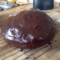 Easy Eggless Chocolate Cake_image