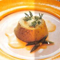 Warm asparagus and herb mousses_image