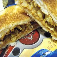Peanut Butter and Potato Chips Sandwich_image