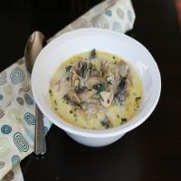 Low-Carb Chicken and Mushroom Soup image