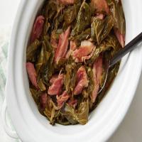 Slow-Cooker Collard Greens with Ham image