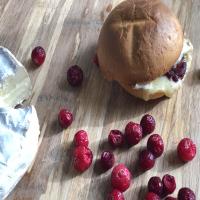 Vegetarian Brie and Cranberry Paninis for 2_image