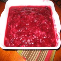 Cranberry Sauce With Pear image