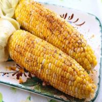 Oven Roasted Corn with Cajun Butter image