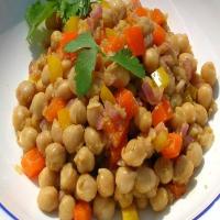 Chickpea Salad With Ginger image