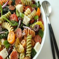Rainbow Pasta Salad image