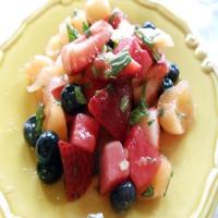 Summer Fruit Salad with Mint & Limoncello image