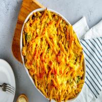 Chicken Broccoli Ziti Alfredo Bake_image