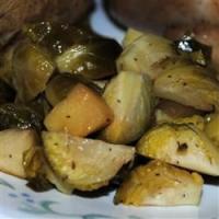 Brussels Sprouts with Apples_image